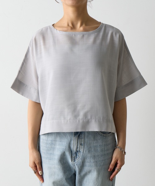 COLONY 2139（コロニートゥーワンスリーナイン）の「リネンライクTブラウス（シャツ/ブラウス・レディース・ホワイト/ブラック/グレー・FREE）」の18枚目の写真