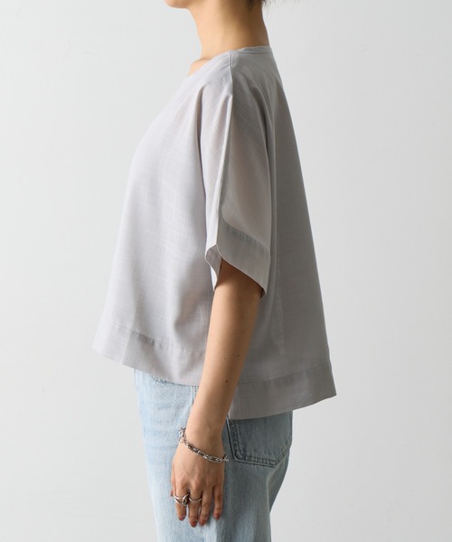 COLONY 2139（コロニートゥーワンスリーナイン）の「リネンライクTブラウス（シャツ/ブラウス・レディース・ホワイト/ブラック/グレー・FREE）」の17枚目の写真