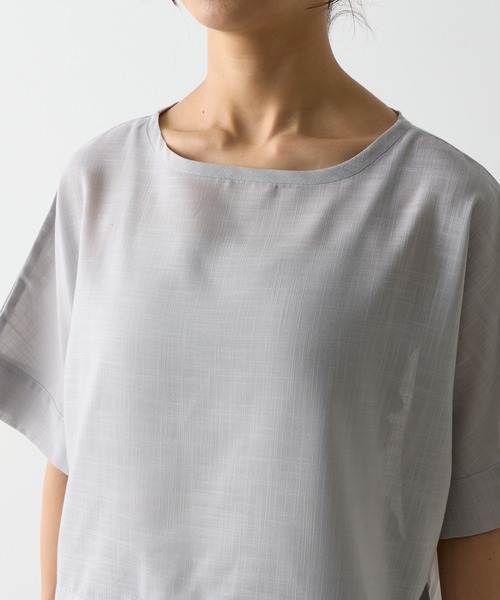 COLONY 2139（コロニートゥーワンスリーナイン）の「リネンライクTブラウス（シャツ/ブラウス・レディース・ホワイト/ブラック/グレー・FREE）」の14枚目の写真