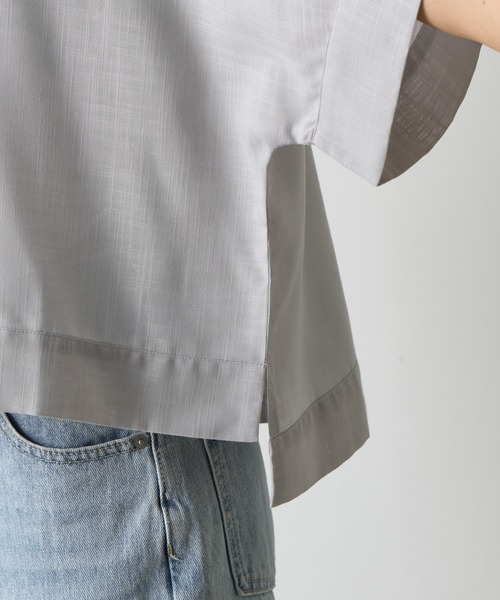 COLONY 2139（コロニートゥーワンスリーナイン）の「リネンライクTブラウス（シャツ/ブラウス・レディース・ホワイト/ブラック/グレー・FREE）」の12枚目の写真