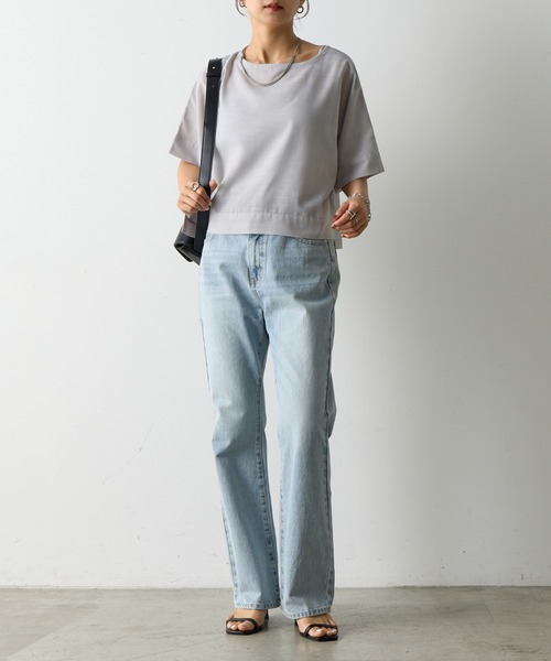 COLONY 2139（コロニートゥーワンスリーナイン）の「リネンライクTブラウス（シャツ/ブラウス・レディース・ホワイト/ブラック/グレー・FREE）」の19枚目の写真