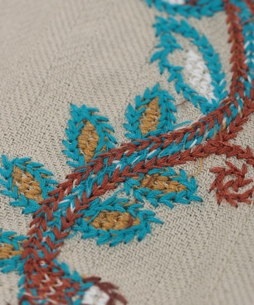チチカカ(チチカカ)の「Rico スザニ刺繍モチーフワンピース(ワンピース・レディース・ベージュ/ブラック・FREE)」の17枚目の写真