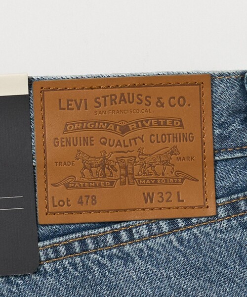 Levi's（リーバイス）の「＜Levis＞478 バギー ショーツ（その他パンツ・メンズ・ダークグレー/コバルトブルー・30inch/34inch/32inch）」の12枚目の写真