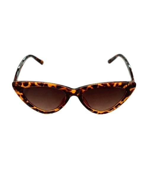 Chikashitsu +（チカシツプラス）の「【Chikashitsu +】cat eye sunglasses / 【チカシツプラス】キャットアイサングラス（サングラス・メンズ・ブラウン/ブラック・ONE SIZE）」の2枚目の写真