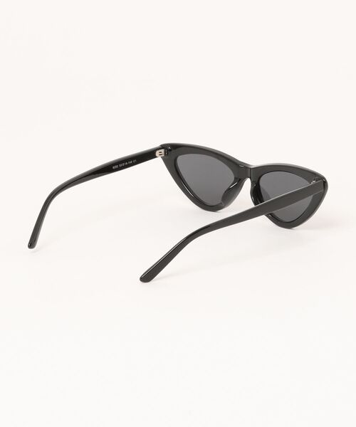 Chikashitsu +（チカシツプラス）の「【Chikashitsu +】cat eye sunglasses / 【チカシツプラス】キャットアイサングラス（サングラス・メンズ・ブラウン/ブラック・ONE SIZE）」の4枚目の写真