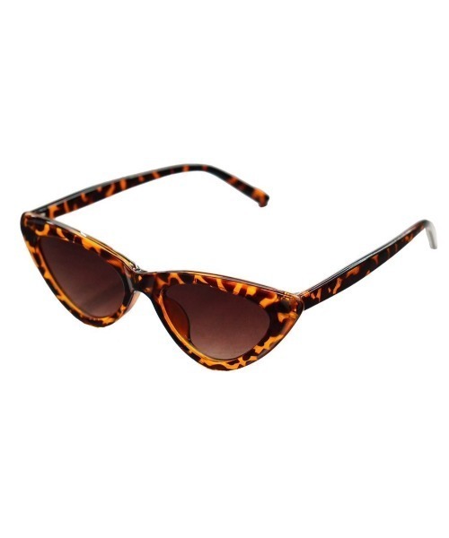 Chikashitsu +（チカシツプラス）の「【Chikashitsu +】cat eye sunglasses / 【チカシツプラス】キャットアイサングラス（サングラス・メンズ・ブラウン/ブラック・ONE SIZE）」の8枚目の写真