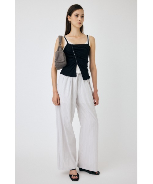 MOUSSY(マウジー)の「DRAWSTRING トラウザー(スラックス・レディース・ブルー系その他/ホワイト系その他・1/2)」の17枚目の写真
