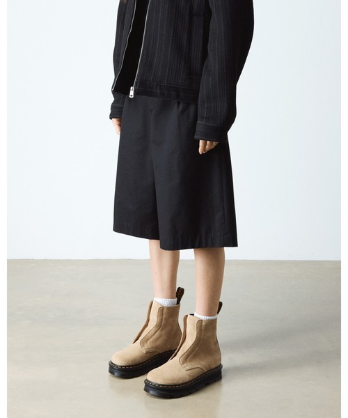 Dr. Martens（ドクターマーチン）の「Dr. Martens/ドクターマーチン ZEBZAG レースレス ブーツ 42246200（ブーツ・メンズ・ブラウン・UK9/UK8/UK7/UK6/UK5/UK4/UK3）」の3枚目の写真