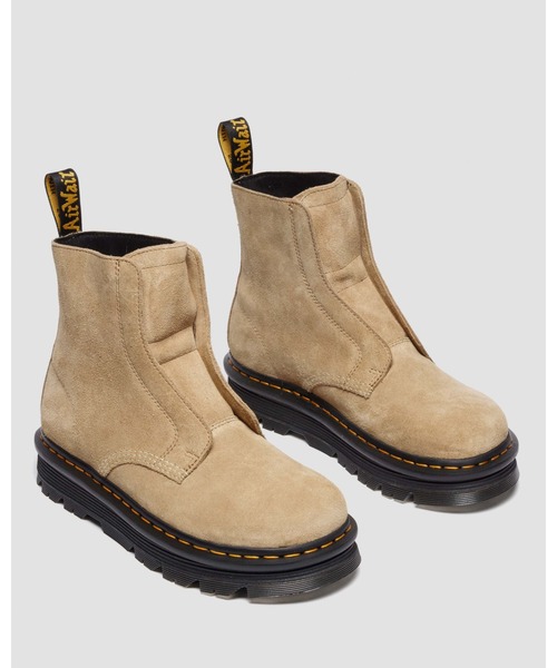Dr. Martens（ドクターマーチン）の「Dr. Martens/ドクターマーチン ZEBZAG レースレス ブーツ 42246200（ブーツ・メンズ・ブラウン・UK9/UK8/UK7/UK6/UK5/UK4/UK3）」の5枚目の写真