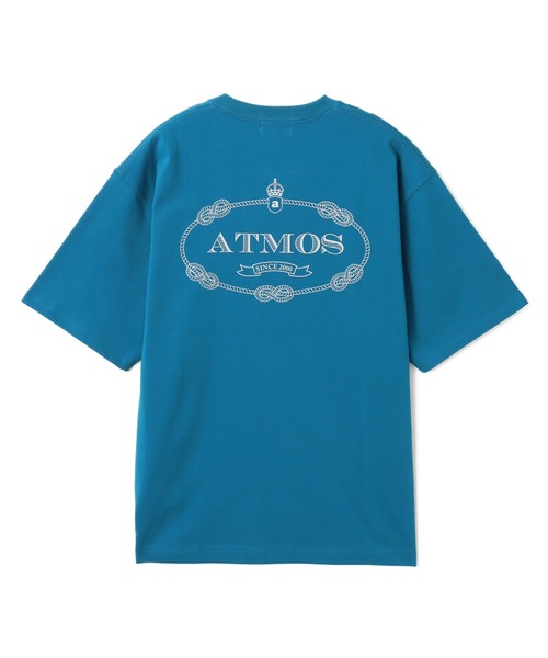 atmos(アトモス)の「atmos Emblem Logo T-shirt / アトモス エンブレム ロゴ Tシャツ(Tシャツ/カットソー・メンズ・ブルー/ブラック/ホワイト・M/L/XL/XXL)」の3枚目の写真