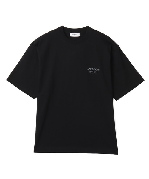 atmos(アトモス)の「atmos Emblem Logo T-shirt / アトモス エンブレム ロゴ Tシャツ(Tシャツ/カットソー・メンズ・ブルー/ブラック/ホワイト・M/L/XL/XXL)」の5枚目の写真