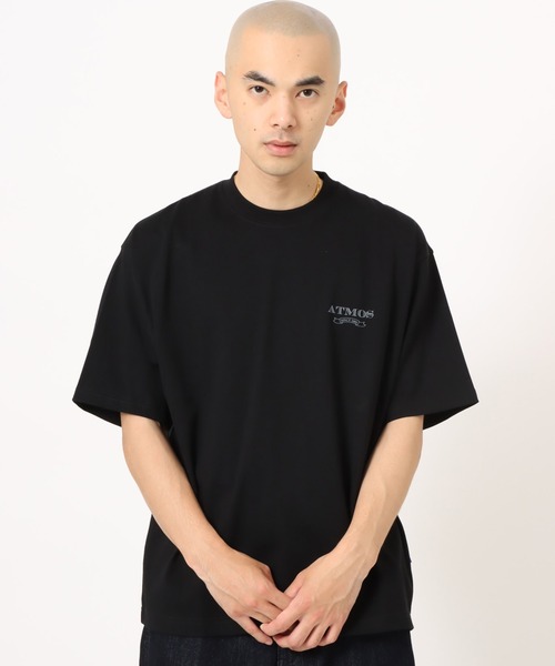 atmos(アトモス)の「atmos Emblem Logo T-shirt / アトモス エンブレム ロゴ Tシャツ(Tシャツ/カットソー・メンズ・ブルー/ブラック/ホワイト・M/L/XL/XXL)」の4枚目の写真