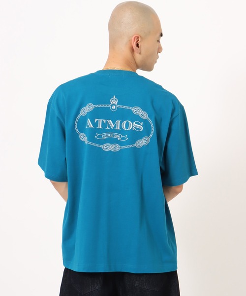 atmos(アトモス)の「atmos Emblem Logo T-shirt / アトモス エンブレム ロゴ Tシャツ(Tシャツ/カットソー・メンズ・ブルー/ブラック/ホワイト・M/L/XL/XXL)」の15枚目の写真