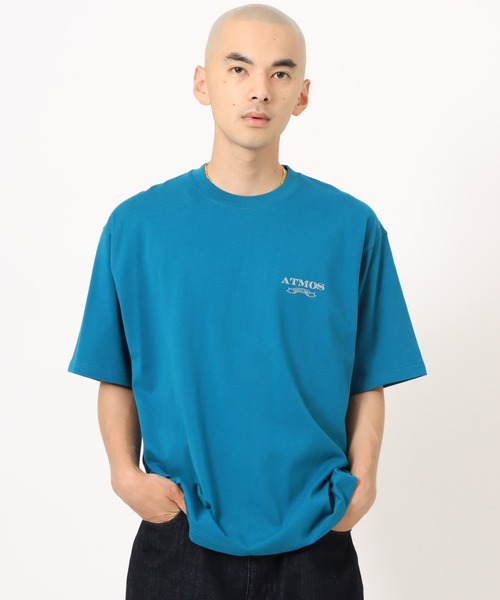 atmos(アトモス)の「atmos Emblem Logo T-shirt / アトモス エンブレム ロゴ Tシャツ(Tシャツ/カットソー・メンズ・ブルー/ブラック/ホワイト・M/L/XL/XXL)」の10枚目の写真