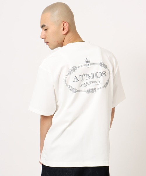 atmos(アトモス)の「atmos Emblem Logo T-shirt / アトモス エンブレム ロゴ Tシャツ(Tシャツ/カットソー・メンズ・ブルー/ブラック/ホワイト・M/L/XL/XXL)」の21枚目の写真