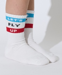 b・ROOM（ビールーム）の「ラインロゴソックス（ソックス/靴下）」