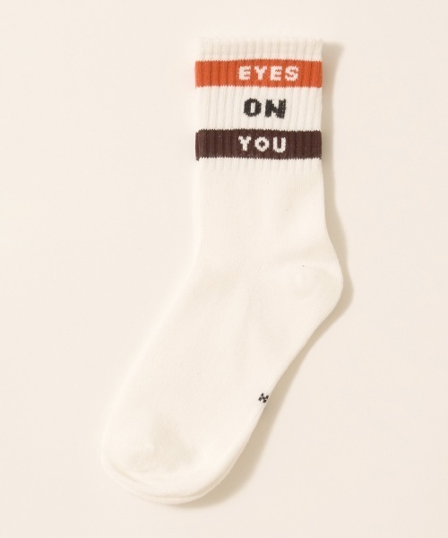 b・ROOM(ビールーム)の「ラインロゴソックス(ソックス/靴下・キッズ・オレンジ/レッド/マスタード/ターコイズブルー/パープル・S/M)」の7枚目の写真