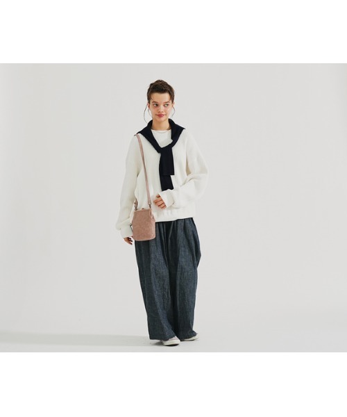 genten（ゲンテン）の「アンティーコ×LIBERTY 口金ミニポシェット（ショルダーバッグ・レディース・オレンジ/ピンク/グリーン・FREE）」の18枚目の写真