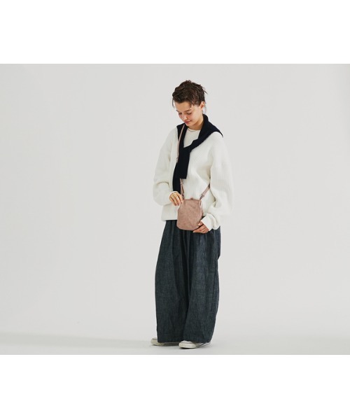 genten（ゲンテン）の「アンティーコ×LIBERTY 口金ミニポシェット（ショルダーバッグ・レディース・オレンジ/ピンク/グリーン・FREE）」の5枚目の写真