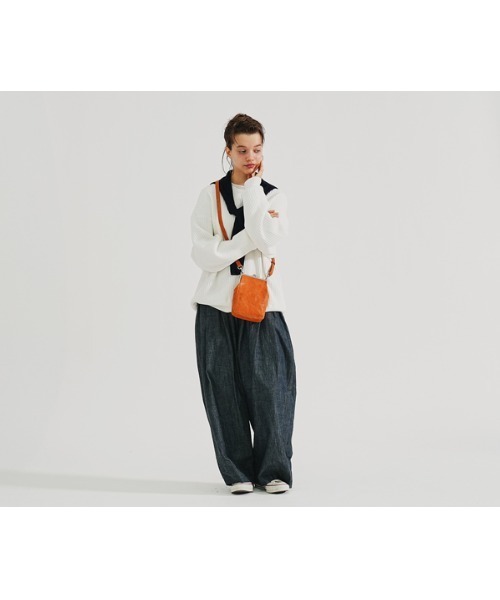 genten（ゲンテン）の「アンティーコ×LIBERTY 口金ミニポシェット（ショルダーバッグ・レディース・オレンジ/ピンク/グリーン・FREE）」の7枚目の写真