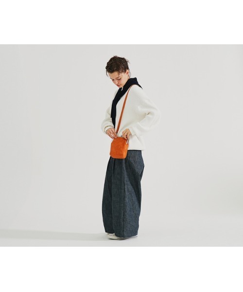 genten（ゲンテン）の「アンティーコ×LIBERTY 口金ミニポシェット（ショルダーバッグ・レディース・オレンジ/ピンク/グリーン・FREE）」の8枚目の写真