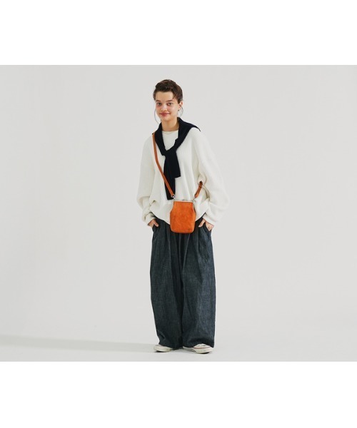 genten（ゲンテン）の「アンティーコ×LIBERTY 口金ミニポシェット（ショルダーバッグ・レディース・オレンジ/ピンク/グリーン・FREE）」の10枚目の写真