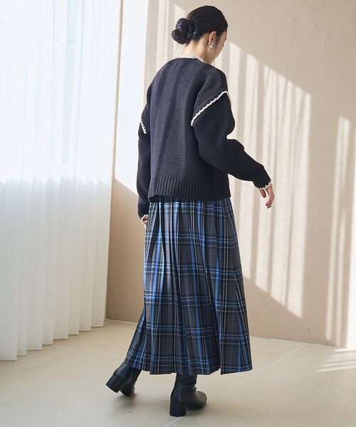 セール】【昨年大人気】TRチェックプリーツスカート（スカート）｜coen