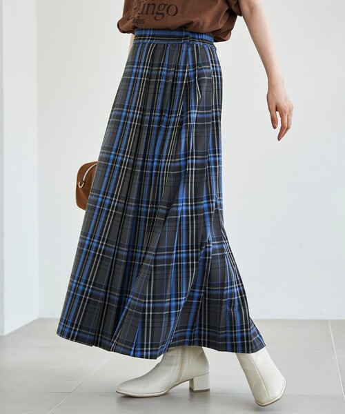 セール】【昨年大人気】TRチェックプリーツスカート（スカート