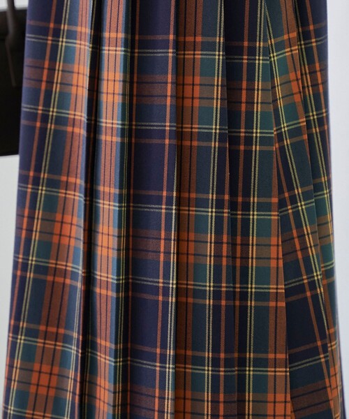 coen（コーエン）の「【昨年大人気】TRチェックプリーツスカート（スカート・レディース・オレンジ/イエロー/コバルトブルー・S/M/L）」の17枚目の写真