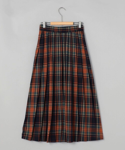 coen（コーエン）の「【昨年大人気】TRチェックプリーツスカート（スカート・レディース・オレンジ/イエロー/コバルトブルー・S/M/L）」の13枚目の写真