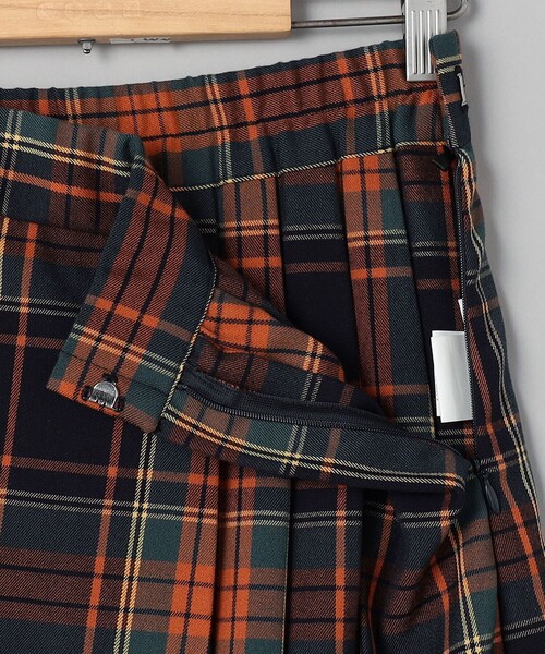 coen（コーエン）の「【昨年大人気】TRチェックプリーツスカート（スカート・レディース・オレンジ/イエロー/コバルトブルー・S/M/L）」の11枚目の写真