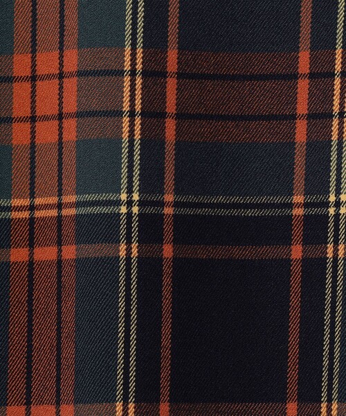 coen（コーエン）の「【昨年大人気】TRチェックプリーツスカート（スカート・レディース・オレンジ/イエロー/コバルトブルー・S/M/L）」の9枚目の写真