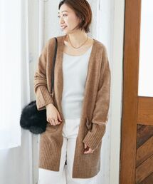 le.coeur blanc | 《WEB限定アイテム》ニュアンスロングカーディガン(カーディガン/ボレロ)