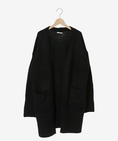 le.coeur blanc（ルクールブラン）の「《WEB限定アイテム》ニュアンスロングカーディガン（カーディガン/ボレロ・レディース・アイボリー/サックスブルー/ライトグレー/ベージュ/ブラック・38）」の16枚目の写真