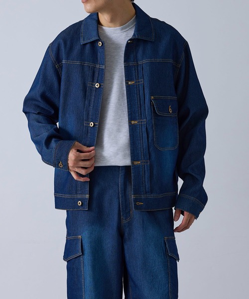 軽量・メッシュ】【セットアップ対応】j.n.r.d/チルジーンズブルゾン