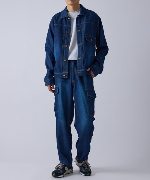 軽量・メッシュ】【セットアップ対応】j.n.r.d/チルジーンズブルゾン