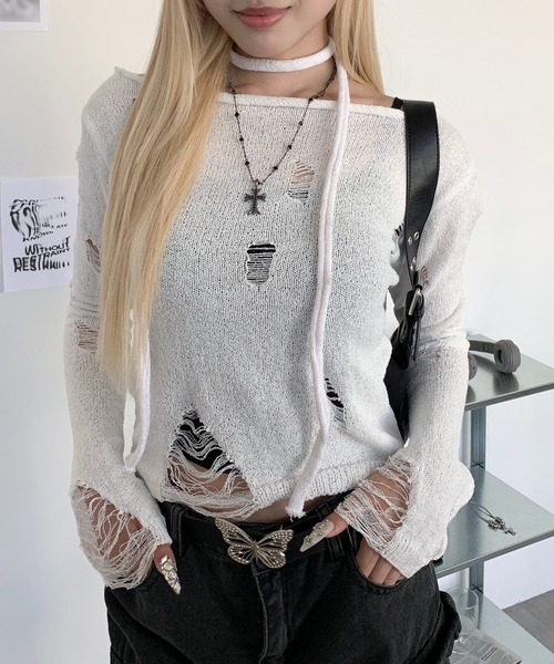 セール】【25年秋冬新作】【2点セット】チョーカー付き