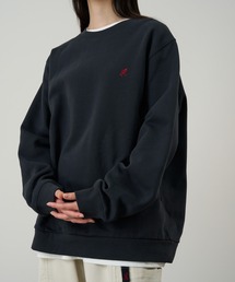 Gramicci（グラミチ）の「ONE POINT CREW SWEATSHIRT｜ワンポイントクルースウェットシャツ UNISEX（スウェット）」
