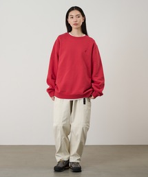 Gramicci（グラミチ）の「ONE POINT CREW SWEATSHIRT｜ワンポイントクルースウェットシャツ UNISEX（スウェット）」