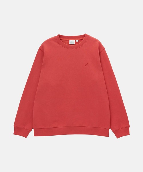 Gramicci(グラミチ)の「ONE POINT CREW SWEATSHIRT|ワンポイントクルースウェットシャツ UNISEX(スウェット・メンズ・ダークネイビー/ダークブラウン系/ヘザーグレー/オレンジ/レッド/ブラック系その他・L/S/XXL/XL/M)」の15枚目の写真