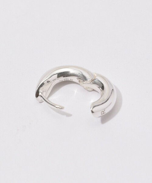 ANNIKA INEZ（アニカイネズ）の「Annika Inez Wide Oblique Hoops S ピアス（ピアス（両耳用）・レディース・シルバー・FREE）」の4枚目の写真