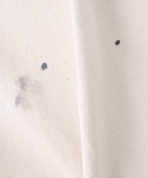 EDIFICE（エディフィス）の「LA BOUCLE (ラブークル) HARDTWIST POWDER FADE パンツ（スラックス・メンズ・アイボリー/カーキ/レッド・MEDIUM/LARGE）」の8枚目の写真