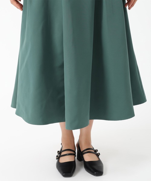 MISCH MASCH（ミッシュマッシュ）の「タックフレアカラースカート（スカート・レディース・レッド/グリーン/キャメル・M/S）」の18枚目の写真