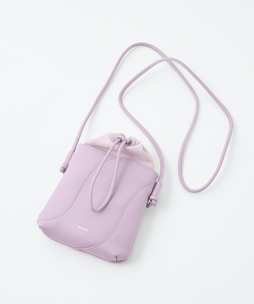 Beau're(ヴュレ)の「【WEB限定】【Beau're/ヴュレ】マルチウオレットショルダー(ショルダーバッグ・レディース・ブラック/シルバー/ラベンダー・フリー)」の7枚目の写真