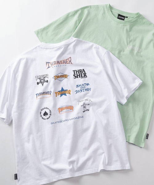 THRASHER(スラッシャー)の「【70】【THRASHER/スラッシャー】 アソート バックプリント Tシャツ/ワンポイント刺繍/26SS新柄追加(Tシャツ/カットソー・レディース・ブラック/グレー系その他2/グリーン系その他/ベージュ/ベージュ系その他/ホワイト系その他/ホワイト/グリーン/グレー系その他3/ブラック系その他3/ブラック系その他/アッシュグレー/ブラック系その他2/グレー系その他/ホワイト系その他5/グレー系その他4/ブラック系その他7/グリーン系その他3/グリーン系その他2/グレー系その他5/ブラック系その他6/ブラック系その他4/ホワイト系その他3/ブルー系その他/ブルー/グリーン系その他6/グリーン系その他4/グレー系その他6/ブラック系その他5/ホワイト系その他4/ホワイト系その他2/グリーン系その他5/グレー系その他7/ブルー系その他4/ブルー系その他3/ブルー系その他2・M/XL/L)」の5枚目の写真