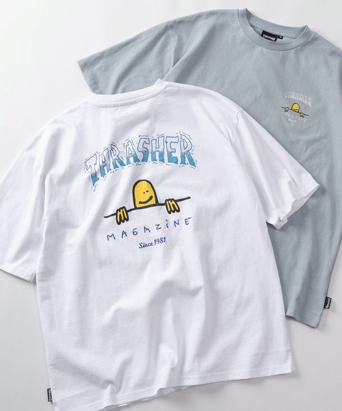 THRASHER(スラッシャー)の「【70】【THRASHER/スラッシャー】 アソート バックプリント Tシャツ/ワンポイント刺繍/26SS新柄追加(Tシャツ/カットソー・レディース・ブラック/グレー系その他2/グリーン系その他/ベージュ/ベージュ系その他/ホワイト系その他/ホワイト/グリーン/グレー系その他3/ブラック系その他3/ブラック系その他/アッシュグレー/ブラック系その他2/グレー系その他/ホワイト系その他5/グレー系その他4/ブラック系その他7/グリーン系その他3/グリーン系その他2/グレー系その他5/ブラック系その他6/ブラック系その他4/ホワイト系その他3/ブルー系その他/ブルー/グリーン系その他6/グリーン系その他4/グレー系その他6/ブラック系その他5/ホワイト系その他4/ホワイト系その他2/グリーン系その他5/グレー系その他7/ブルー系その他4/ブルー系その他3/ブルー系その他2・M/XL/L)」の6枚目の写真