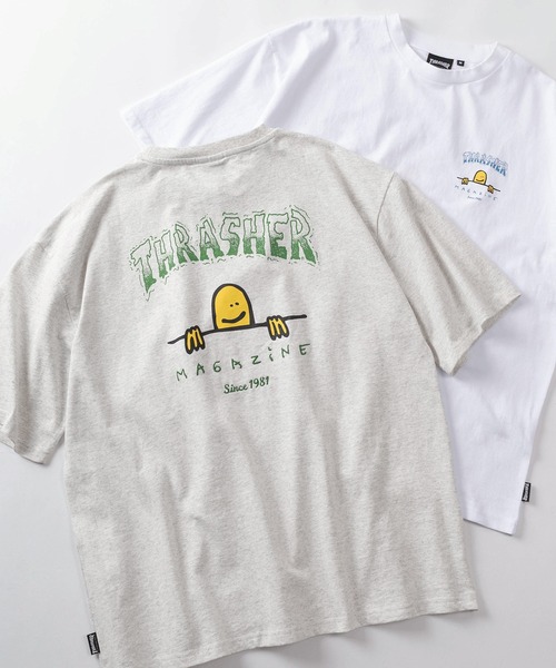THRASHER(スラッシャー)の「【70】【THRASHER/スラッシャー】 アソート バックプリント Tシャツ/ワンポイント刺繍/26SS新柄追加(Tシャツ/カットソー・レディース・ブラック/グレー系その他2/グリーン系その他/ベージュ/ベージュ系その他/ホワイト系その他/ホワイト/グリーン/グレー系その他3/ブラック系その他3/ブラック系その他/アッシュグレー/ブラック系その他2/グレー系その他/ホワイト系その他5/グレー系その他4/ブラック系その他7/グリーン系その他3/グリーン系その他2/グレー系その他5/ブラック系その他6/ブラック系その他4/ホワイト系その他3/ブルー系その他/ブルー/グリーン系その他6/グリーン系その他4/グレー系その他6/ブラック系その他5/ホワイト系その他4/ホワイト系その他2/グリーン系その他5/グレー系その他7/ブルー系その他4/ブルー系その他3/ブルー系その他2・M/XL/L)」の21枚目の写真