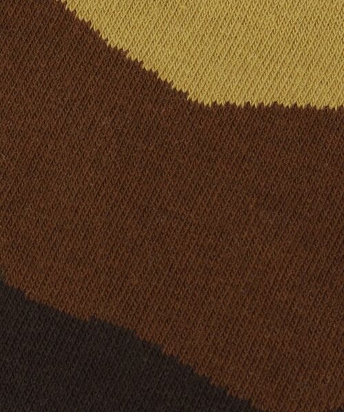 TAKEO KIKUCHI（タケオキクチ）の「ダズルボーダーソックス（ソックス/靴下・メンズ・ワイン系1/ブラック系4/ブラウン系その他5・00）」の6枚目の写真