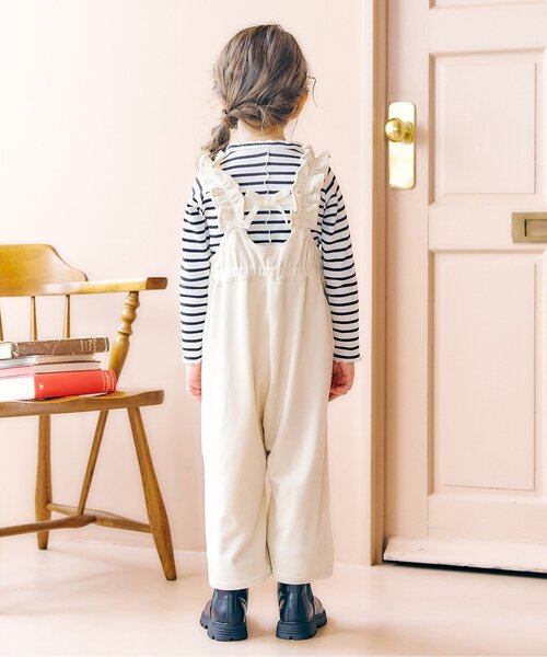 apres les cours(アプレレクール)の「【ジュニア対応】メロウリブTシャツ(Tシャツ/カットソー・キッズ・ピンク/オフホワイト/その他2・110/100/90/80/140/130/120)」の8枚目の写真