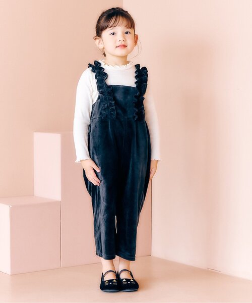 apres les cours(アプレレクール)の「【ジュニア対応】メロウリブTシャツ(Tシャツ/カットソー・キッズ・ピンク/オフホワイト/その他2・110/100/90/80/140/130/120)」の22枚目の写真